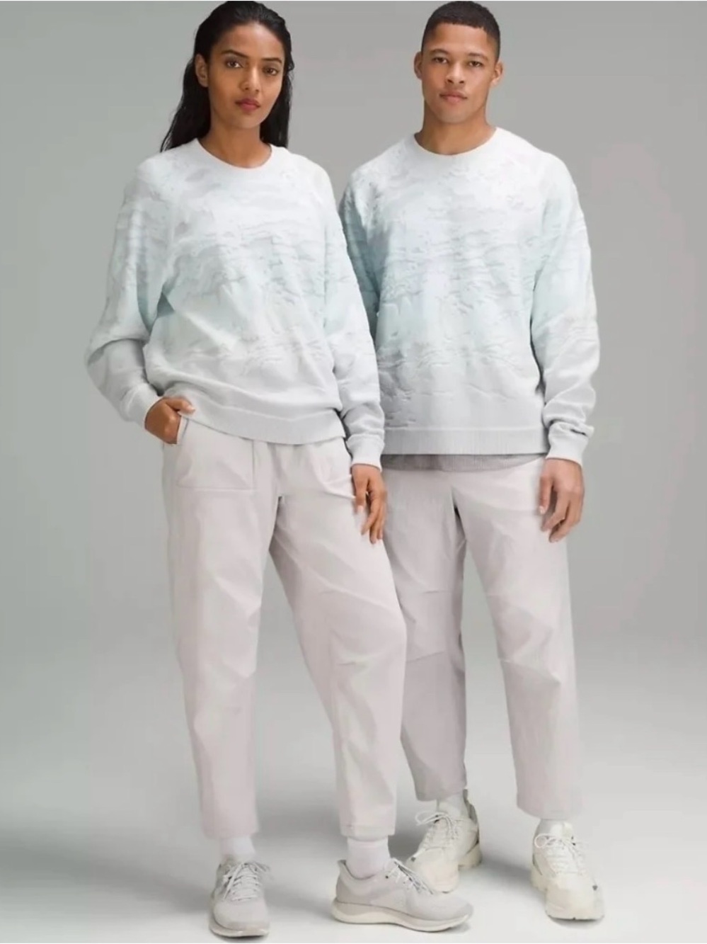 Lululemon Lab Unisex Textured Jacquard Sweater “Large”